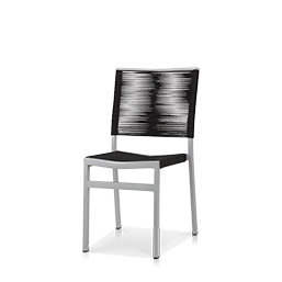 Dining Side Chair Black Rope dining side chair black rope